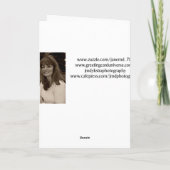 Cartes Pour Fêtes Annuelles Bichon Joyeux Noël (Dos)