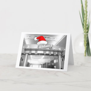 Cartes Pour Fêtes Annuelles Bienvenue à Las Vegas Noël