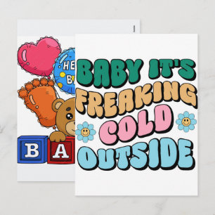 Cartes Pour Fêtes Annuelles Bienvenue à votre nouveau bébé 2026 