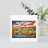 Cartes Pour Fêtes Annuelles Big Bear Lake (Debout devant)