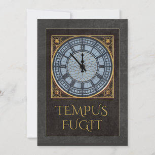 Cartes Pour Fêtes Annuelles Big Ben avec texte personnalisable