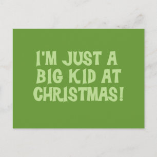 Cartes Pour Fêtes Annuelles Big Kid à Noël Tshirts et cadeaux