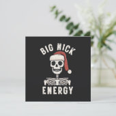 Cartes Pour Fêtes Annuelles Big Nick Energy (Debout devant)