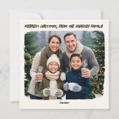 Cartes Pour Fêtes Annuelles Big Smile OK Tree Mendous Time (Dos)