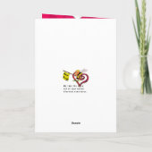 Cartes Pour Fêtes Annuelles Bigfoot Valentine (Dos)