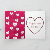 Cartes Pour Fêtes Annuelles Bigfoot Valentine (Intérieur)