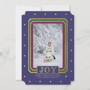 Cartes Pour Fêtes Annuelles Bijoux Ton Noël Joie avec photo