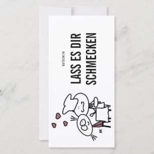Cartes Pour Fêtes Annuelles Billet K&K Cuisine