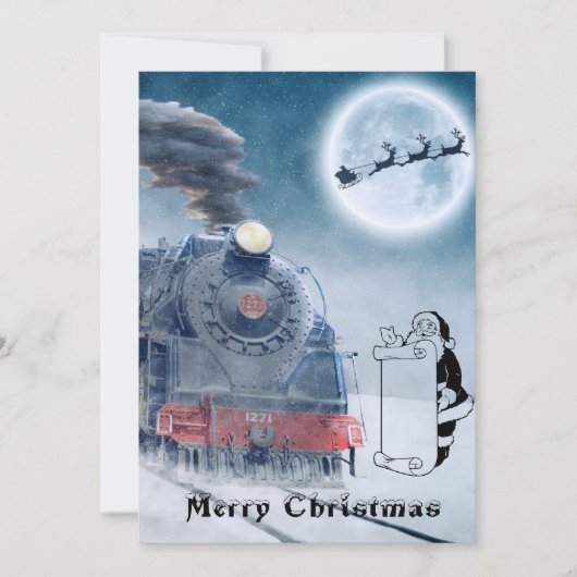 Cartes Pour Fêtes Annuelles Bingo de Noël (Devant)