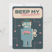 Cartes Pour Fêtes Annuelles Bipez Ma Saint-Valentin (Devant)