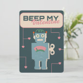 Cartes Pour Fêtes Annuelles Bipez Ma Saint-Valentin (Debout devant)