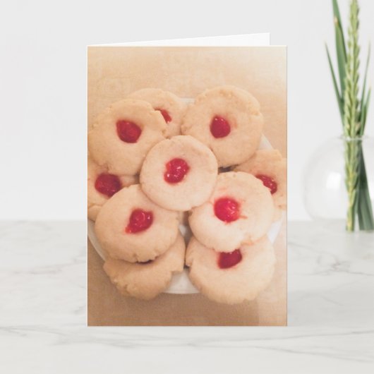 Cartes Pour Fêtes Annuelles Biscuit sablé (Devant)