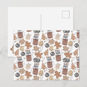 Cartes Pour Fêtes Annuelles Biscuits de Noël et gâteaux de fêtes de fin d'anné (Devant / Derrière)