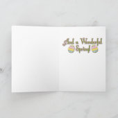 Cartes Pour Fêtes Annuelles Biscuits d'oeuf de pâques - berger allemand (Intérieur)