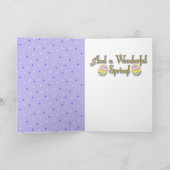 Cartes Pour Fêtes Annuelles Biscuits d'oeuf de pâques - great dane - gris (Intérieur)