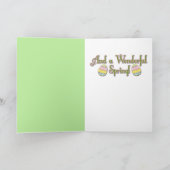 Cartes Pour Fêtes Annuelles Biscuits d'oeuf de pâques - Jack Russell (Intérieur)