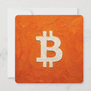 Cartes Pour Fêtes Annuelles Bitcoin Standard (Huile, Style : 2)