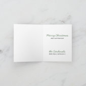 Cartes Pour Fêtes Annuelles Black Lab Joyeux Noël mignon Chien Chien Chiot Lab (Intérieur)