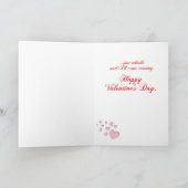Cartes Pour Fêtes Annuelles Black Lab Valentine (Intérieur)