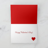 Cartes Pour Fêtes Annuelles Black Labrador vous regardant Valentine (Intérieur)