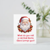 Cartes Pour Fêtes Annuelles Blagues de Noël (Debout devant)