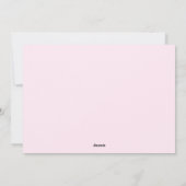 Cartes Pour Fêtes Annuelles Blanc et rose mignon Gnome Joyeux Vibes Noël (Dos)