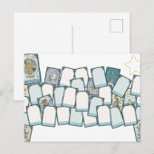 Cartes Pour Fêtes Annuelles Blank (Devant / Derrière)