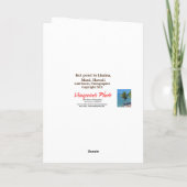 Cartes Pour Fêtes Annuelles Blank de Maui Koi Pond (Dos)