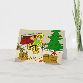 Cartes Pour Fêtes Annuelles Blessures de Noël