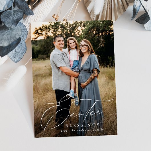 Cartes Pour Fêtes Annuelles Blessures de Pâques élégantes Photo