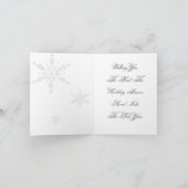 Cartes Pour Fêtes Annuelles Bleu de BW (Intérieur)