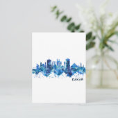 Cartes Pour Fêtes Annuelles Bleu de Dakar (Debout devant)