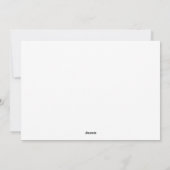 Cartes Pour Fêtes Annuelles Bleu tendance Bow photo Graduation Party Invitatio (Dos)