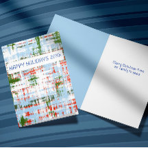 Bleu Vert Blanc Rouge Expressionnisme Abstrait