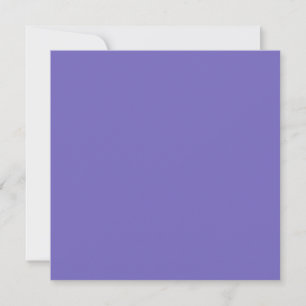 Cartes Pour Fêtes Annuelles Bleu-violet (Crayola)(couleur unie) 