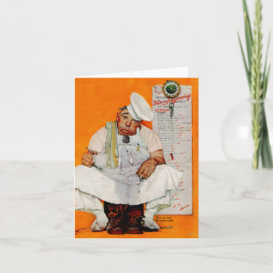 Cartes Pour Fêtes Annuelles Bleus de jour de thanksgiving