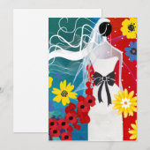 Cartes Pour Fêtes Annuelles Bliss nuptiaux (Devant / Derrière)