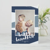 Cartes Pour Fêtes Annuelles Bloc géométrique | Hanoukka et Noël inter-religieu (Debout devant)