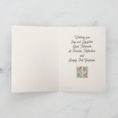 Cartes Pour Fêtes Annuelles Bloc Imprimer Peigne de mouton Quilt à âne - Noël (Intérieur)