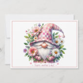 Cartes Pour Fêtes Annuelles Blooming Love : Gnome de la fête des mères (Devant)