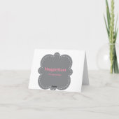 Cartes Pour Fêtes Annuelles Blue Hyacinth (Dos)