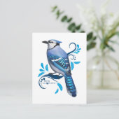 Cartes Pour Fêtes Annuelles Blue Jay (Debout devant)