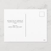 Cartes Pour Fêtes Annuelles Blue New Home for the Holidays Photo (Dos)