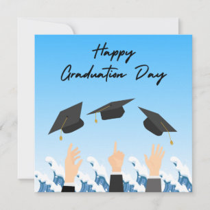 Cartes Pour Fêtes Annuelles Blue Ocean Graduation Party