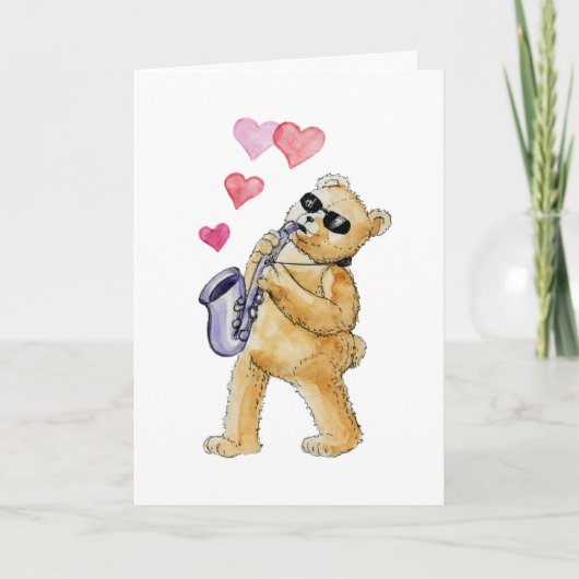 Cartes Pour Fêtes Annuelles Blues (Devant)