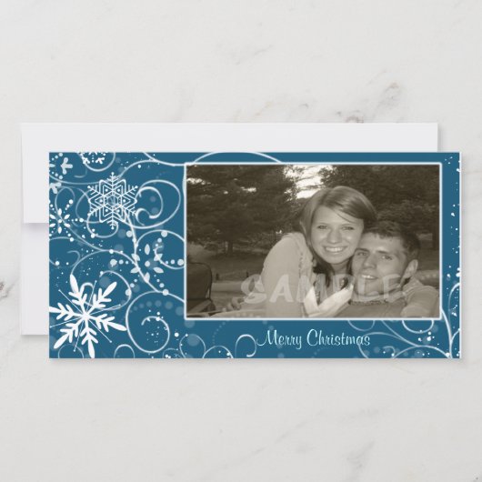 Cartes Pour Fêtes Annuelles Blustery Winter (Devant)