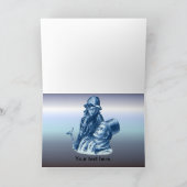 Cartes Pour Fêtes Annuelles Bob Cratchit et Tiny Tim Christmas Carol (Intérieur)