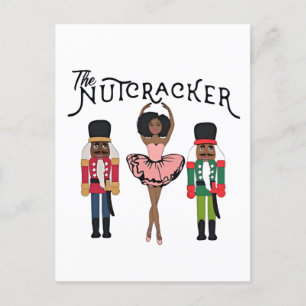 Cartes Pour Fêtes Annuelles Boca Raton Black Nutcracker Funny Noël