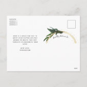 Cartes Pour Fêtes Annuelles Boho Arch Modern Christmas Photo Collage (Dos)