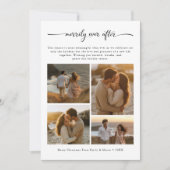 Cartes Pour Fêtes Annuelles Boho Beach 4 Photo Merrily Ever After Wedding (Devant)